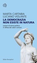 Cover: La democrazia non esiste in natura. Lezioni di storia politica in difesa dei valori comuni - Temi;Bollati Boringhieri