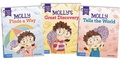 Cover: Everyday Adventures with Molly and Dyslexia Complete Series Paperback 3-Book Set - Free Spirit Publishing Inc.,U.S.