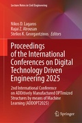 Cover: Proceedings of the International Conferences on Digital Technology Driven Engineering 2025 - Springer