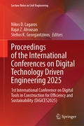 Cover: Proceedings of the International Conferences on Digital Technology Driven Engineering 2025 - Springer