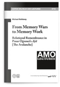 Cover: From Memory Wars to Memory Work - Universit&auml;tsverlag Halle-Wittenberg