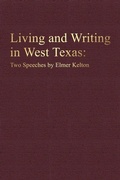 Cover: Living and Writing in West Texas - Texas Christian University Press
