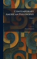 Cover: Contemporary American Philosophy - Tradd Street Press