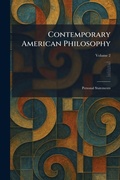 Cover: Contemporary American Philosophy - Tradd Street Press