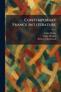 Enlarge image Cover: Contemporary France in Literature - Tradd Street Press