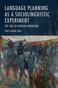 Cover: Language Planning as a Sociolinguistic Experiment - Edinburgh University Press