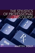Cover: The Stylistics of Professional Discourse - Edinburgh University Press