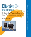 Cover: Effective C++ - Addison Wesley