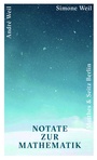 Cover: Notate zur Mathematik - Matthes & Seitz Berlin