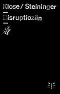 Cover: Disruptioz&auml;n - Matthes & Seitz Berlin