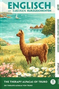 Cover: Englisch lernen mit lustigen Kurzgeschichten (A2-B1) - The Therapy Alpacas of Truro (+ Audio-Online) - EasyOriginal Verlag