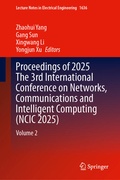 Cover: Proceedings of 2025 The 3rd International Conference on Networks, Communications and Intelligent Computing (NCIC 2025) - Springer