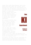 Cover: Das KI Experiment - BoD - Books on Demand