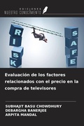 Cover: Evaluaci&oacute;n de los factores relacionados con el precio en la compra de televisores - Ediciones Nuestro Conocimiento