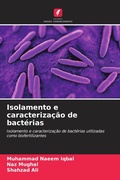 Cover: Isolamento e caracterizacao de bacterias - Edicoes Nosso Conhecimento