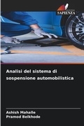 Cover: Analisi del sistema di sospensione automobilistica - Edizioni Sapienza