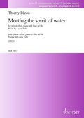 Cover: Pecou: Meeting the Spirit of Water Satb, Flute, Piano - Schott