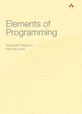 Cover: Elements of Programming - Addison Wesley