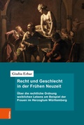 Cover: Recht und Geschlecht in der Fr&uuml;hen Neuzeit - B&ouml;hlau