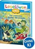 Cover: Lesel&ouml;wen Comics 2. Klasse - Auf geheimer Game-Mission - Loewe