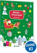 Cover: Metallic-Stickerspa&szlig; - Weihnachten - Loewe