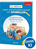 Cover: Lesel&ouml;wen - Lesen und schreiben lernen mit Spurrillen - Ein spannender Fall f&uuml;r die Polizei - Loewe