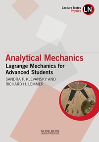 Enlarge image Cover: Analytical Mechanics - Heidelberg University Publishing