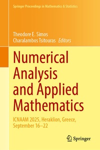 Enlarge image Cover: Numerical Analysis and Applied Mathematics - Springer