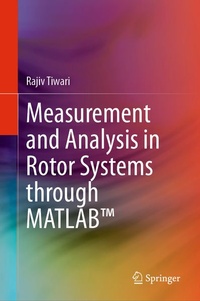 Enlarge image Cover: Measurement and Analysis in Rotor Systems through MATLABT - Springer
