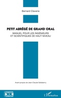 Cover: Petit abrege de grand oral - Editions L'Harmattan