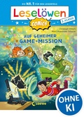 Cover: Lesel&ouml;wen Comics 2. Klasse - Auf geheimer Game-Mission - Loewe