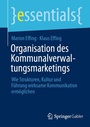 Cover: Organisation des Kommunalverwaltungsmarketings - Springer Gabler