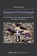 Cover: Negative Christologie - transcript