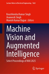 Enlarge image Cover: Machine Vision and Augmented Intelligence - Springer