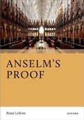 Cover: Anselm's Proof - Oxford University Press