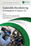 Cover: Sustainable Manufacturing - CRC Press