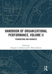 Enlarge image Cover: Handbook of Organizational Performance, Volume II - Routledge