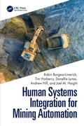 Cover: Human Systems Integration for Mining Automation - CRC Press