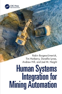 Enlarge image Cover: Human Systems Integration for Mining Automation - CRC Press