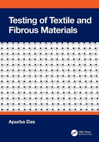 Enlarge image Cover: Testing of Textile and Fibrous Materials - CRC Press