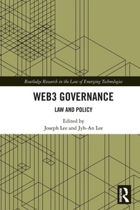 Enlarge image Cover: Web3 Governance - Routledge