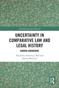 Cover: Uncertainty in Comparative Law and Legal History - Routledge