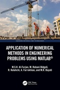 Cover: Application of Numerical Methods in Engineering Problems using MATLAB (R) - CRC Press