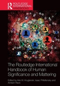 Cover: The Routledge International Handbook of Human Significance and Mattering - Routledge