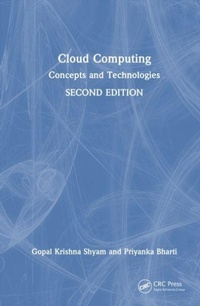 Enlarge image Cover: Cloud Computing - CRC Press