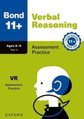 Cover: Bond 11+ Verbal Reasoning Assessment Practice Age 8-9 - Oxford University Press