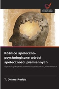 Cover: Roznice spoleczno-psychologiczne wsrod spolecznosci plemiennych - Wydawnictwo Nasza Wiedza