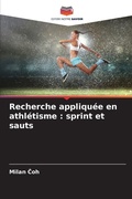 Cover: Recherche appliquee en athletisme - Editions Notre Savoir