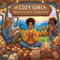 Cover: Cozy Girl United States Road Trip - Cozy Coloring Vibes