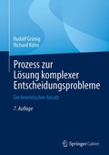 Cover: Prozess zur L&ouml;sung komplexer Entscheidungsprobleme - Springer Gabler